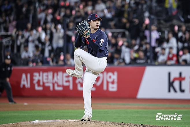 프로의 벽 확인한 롯데 신인왕 후보 박정민, 6일 KT전 무실점 투구 의미