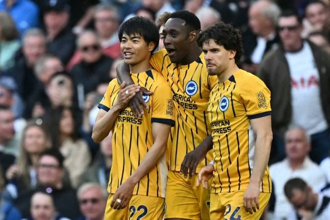 日 미토마, 벌써 손흥민 넘었다…토트넘전 원더골, 3번째 'EPL 이달의 골' 수상→최다 수상 공동 1위로
