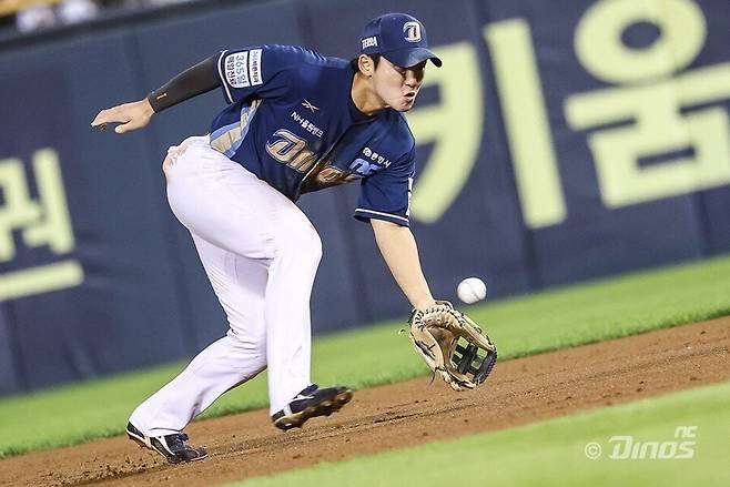 어떻게 거기서 그런 실책을…삼성, 후라도 105구 역투→NC 실수→전병우 쐐기타로 '6연승' [창원 게임노트]