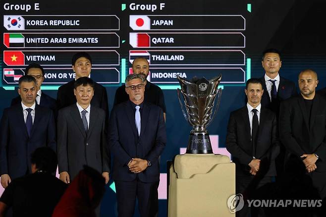 '67년 만의 우승 도전' 한국 축구, 아시안컵서 베트남 등과 격돌