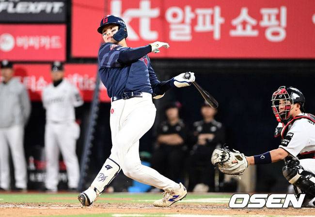 한때 '국대 우익수'였는데, 이제는 롯데 주전도 장담 못한다…강속구 시대에 뒤쳐지다니