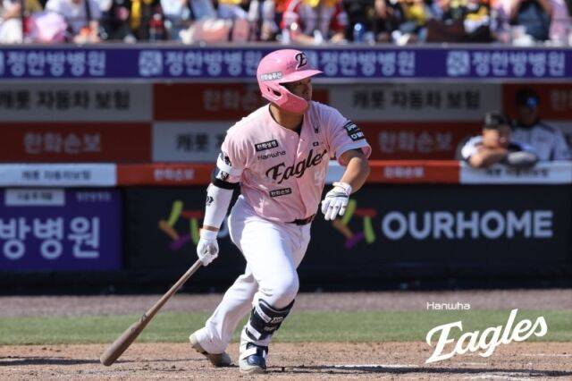 강백호 FA 100억원 계약이 보약이었나…작년 절반 이미 다했다, 한화 이 투자 벌써 성공? ML도 지켜본다