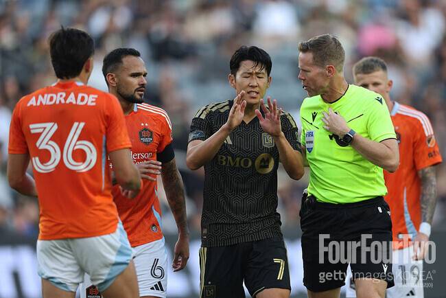 ‘손흥민 美친 9호 도움’ LAFC 참사 어떻게든 막는다…휴스턴에 1-2로 뒤지며 전반 종료