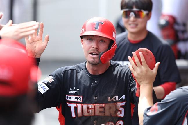 '최근 10G 타율 0.138' KIA 데일, '끝내' 1군 말소! 재정비일까, 교체일까→삼성 이성규도 2군행