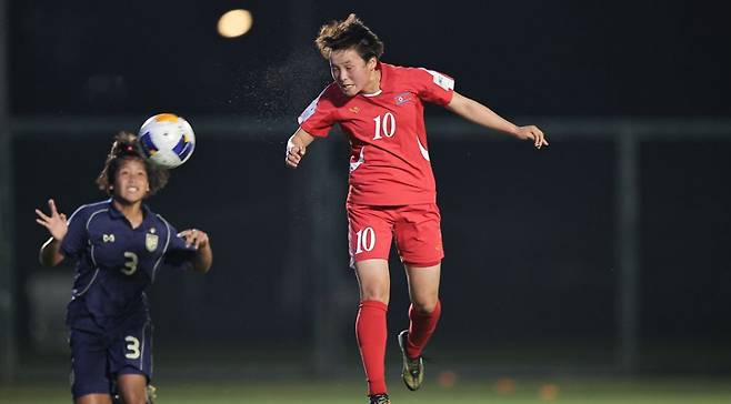 슈팅 수 北 32-1 태국, '골골골골골골' 융단 폭격 6-0 대승→준결승행…북한 女 U-17 대표팀 월드컵 티켓 확보