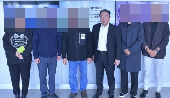 '굴욕' 日 회장