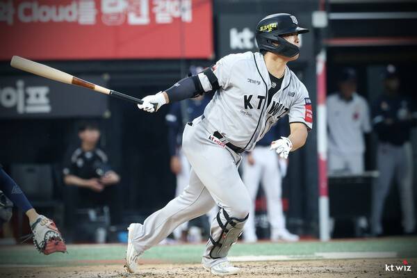 역대급 모범 FA 탄생? '4년 100억' 초대형 계약 맺은 강백호, 160타점 페이스로 압도적인 리그 선두