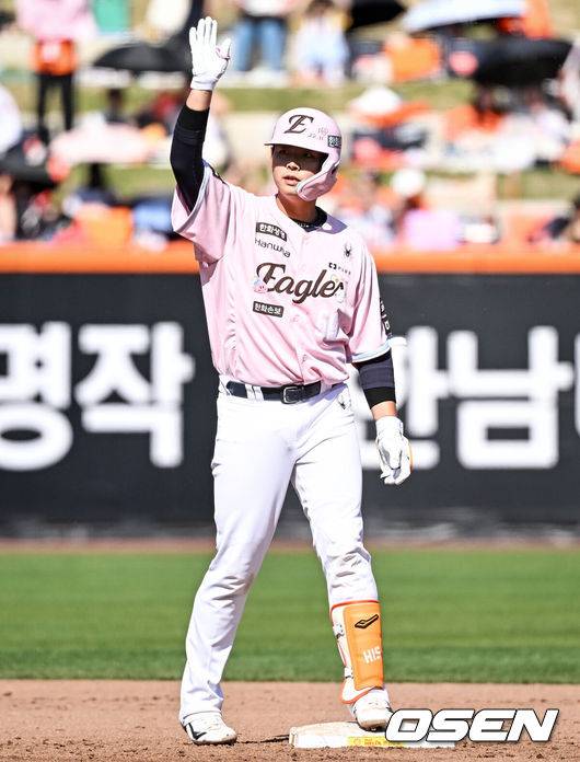 ‘황당실책’ 허인서, 2G 연속 선발 포수 출장…한화, 최인호 콜업·박재규 말소 [오!쎈 고척]