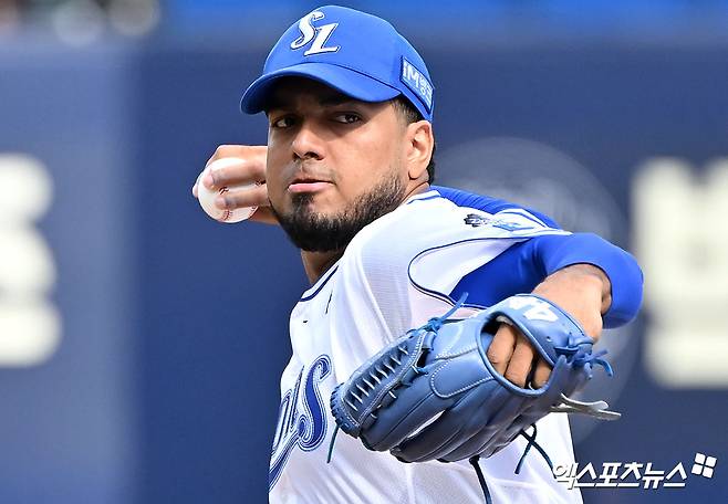'ERA 1.13' 삼성 라이온즈 '가을 영웅', 대만서 대기록 주인공 등극…7이닝 1실점 호투→CPBL 최초 구단 2000승 일궈냈다