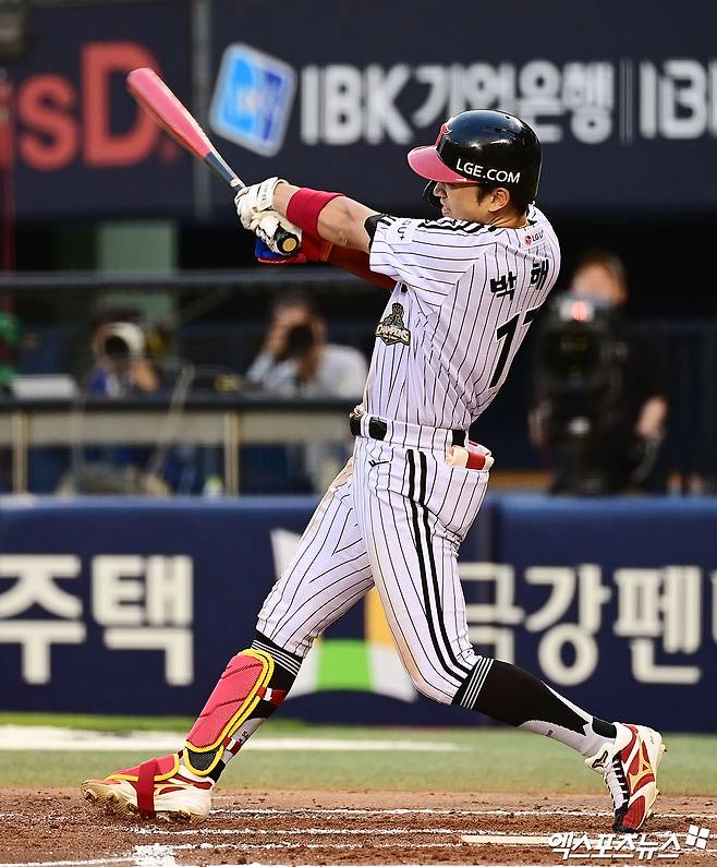 '박해민 사라졌다' LG, 15일 SSG 라인업 공개→구본혁 리드오프 출격…치리노스 선발 등판 [인천 현장]