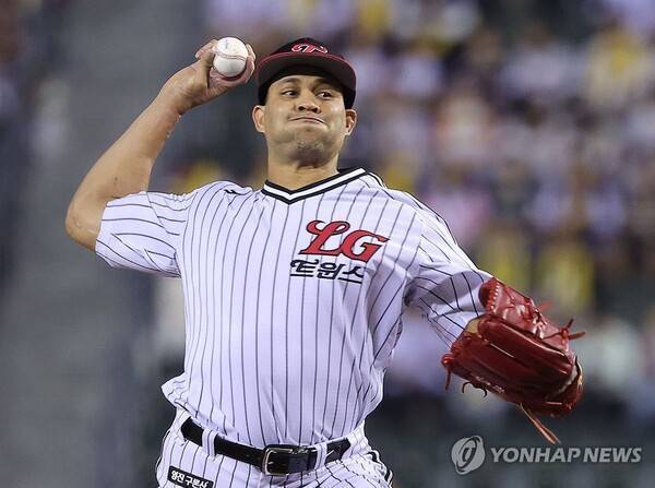 '교체가 정답인가'… 위기의 남자' LG 치리노스, 부활은 언제[스한 이슈人]