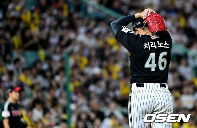 8회말 만루 홈런 동점→9회초 밀어내기 결승점...'손주영 무사 1,2루 막고 세이브' LG, SSG에 8-7 승리 [인천 리뷰]