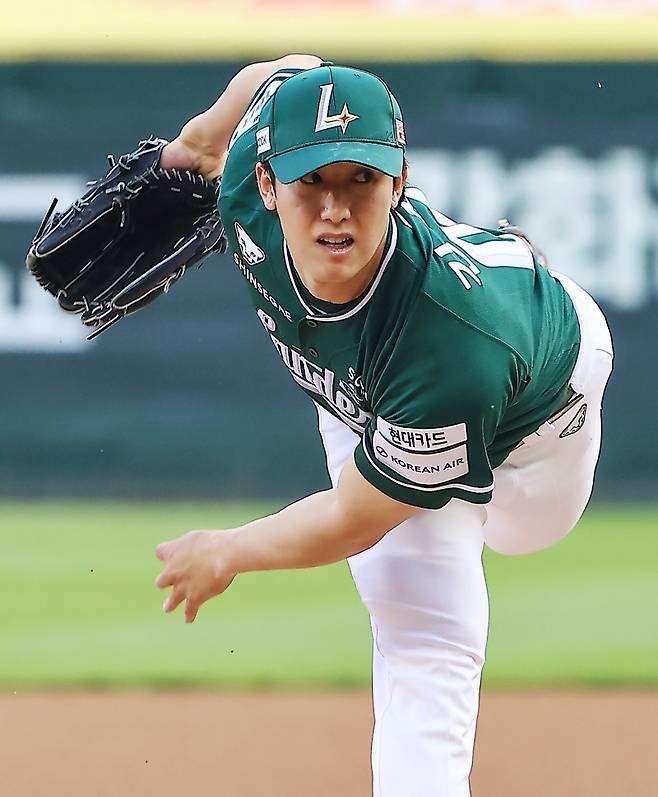 '1억 쾅' 6주 단기 알바 7K+최고 153km…KBO 두 번째 등판 어땠나 [인천 현장]