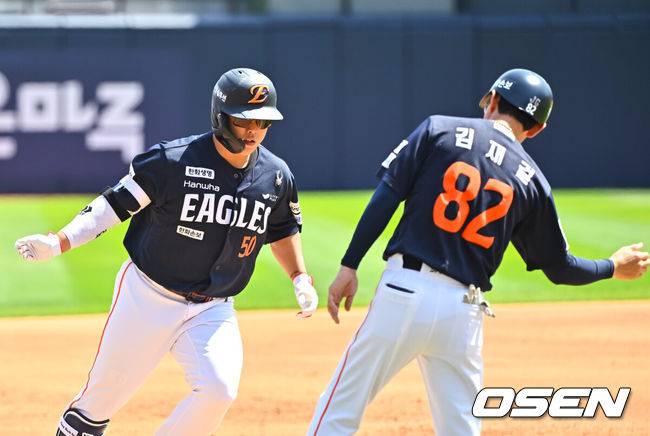 수원 온 강백호, 다시 제대로 인사드립니다…배제성 상대 선제 스리런 쾅! 친정 비수 꽂는 시즌 9호포 [오!쎈 수원]