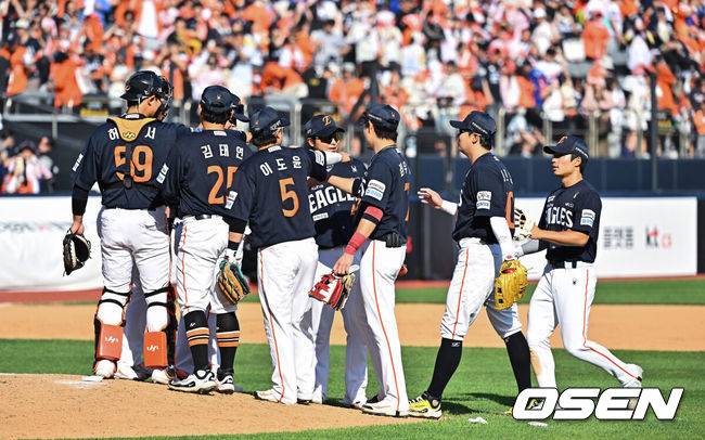 '4연속 위닝시리즈 확보' 한화, 이제 5할 보인다…상위권 향해 거침없는 진격 [오!쎈 수원]