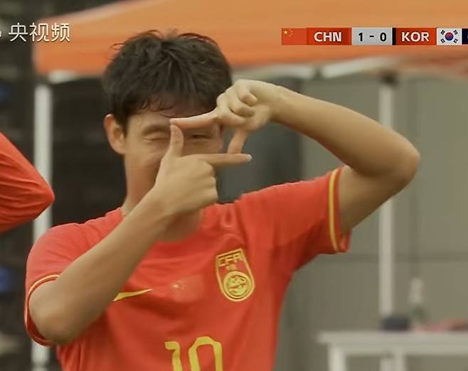 한국 축구 굴욕+치욕! 36초 만에 선제골 허용→中 득점자 SON '찰칵 세리머니'…U-16 대표팀, 중국에 2-4 완패