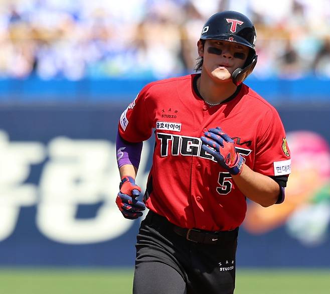 '홈런 단독 1위 뺏길 수 없지' KIA 김도영 11경기 만에 터진 13호포