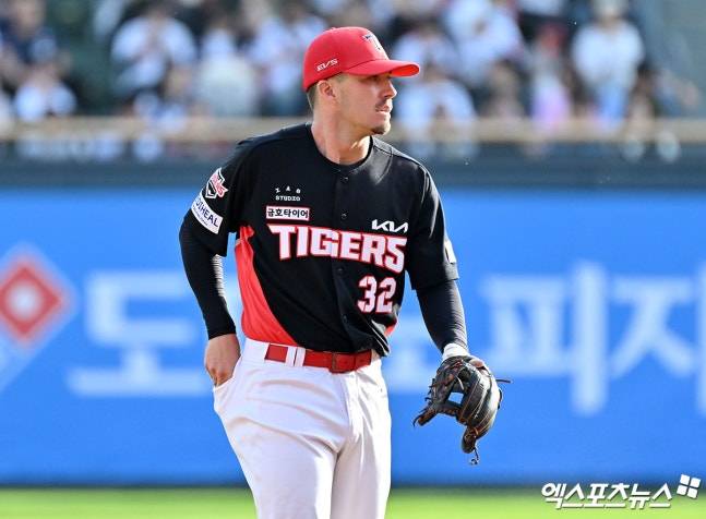 KIA 아시아쿼터 교체 어렵다? '호주산' 유격수, 2군서도 연이틀 실수 어쩌나→18일 LG전 포구 실책+4타수 무안타 침묵