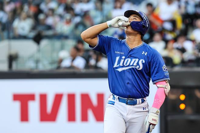 3루수 포기한줄 알았더니… '2군 타점 1위' 드디어 시즌 첫 콜업 기회가?