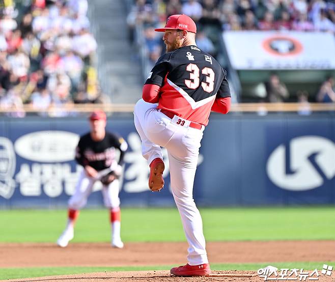 '3G 3패 ERA 7.41'…KIA 외인 투수 어깨 무겁다, 로테이션 조정 효과 있을까