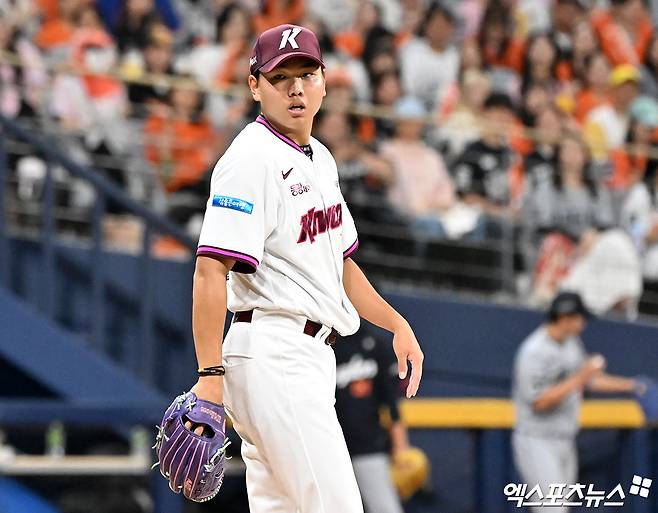 한화 무너트린 좌완 파이어볼러…안우진 빠진 영웅 선발진 희망될까?