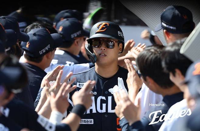 경기수보다 타점이 더 많다…한화 강백호, 디아즈도 못한 전반기 90타점 도전