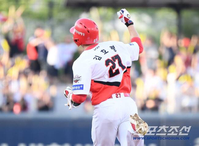 김도영-나성범도 못한 2837일만의 '홈런' 대기록 나왔는데…김성한 이종범 김상현 뒤에 '김호령'이라니 [광주레코드]