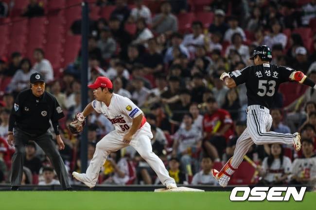 184.7km 미친 타구스피드, 괴력의 장외 홈런으로 데뷔포...KIA 육성신화 예고인가