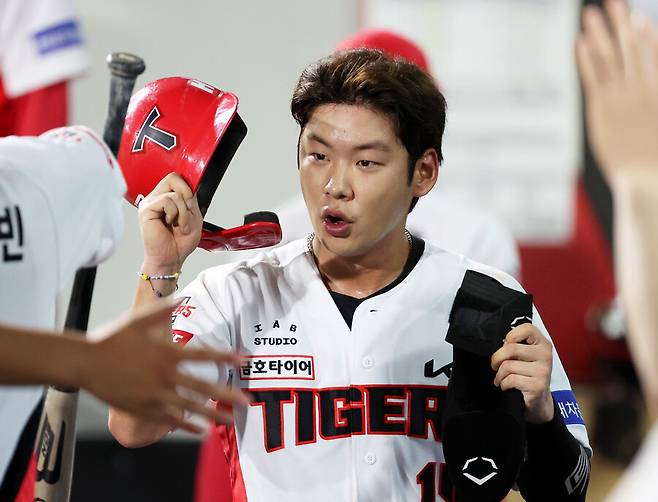 KIA 홈런치는 1번타자 나올 뻔…박재현 빠진 자리 어떻게 채우나, 이범호 감독 이렇게 고민했다