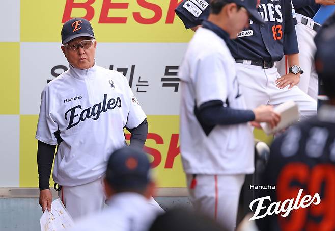 한화, 타격 8개 부문 1위였는데…3연패 속 '클러치 본능' 어디로→3G 득점권 타율 0.156, 타선 안 터지니 힘 못 쓴다 [대전 현장]