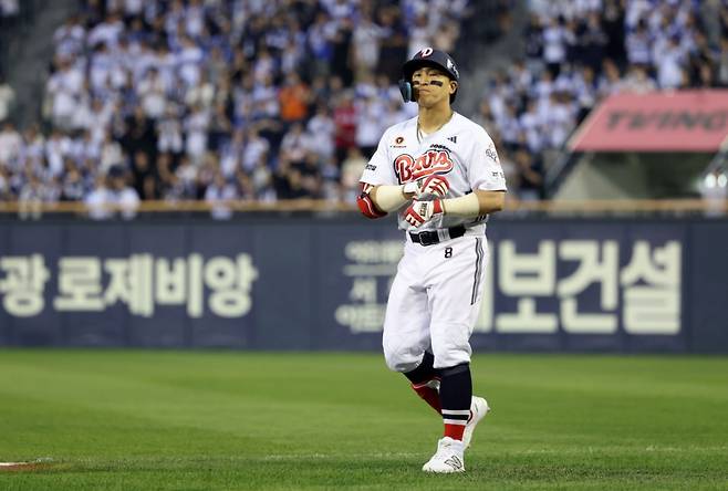 '한화 → 두산' 대형 트레이드 성사 → 마침내 빛 봤다, 2안타→2안타→0→2안타→2안타 '클래스는 영원하다'