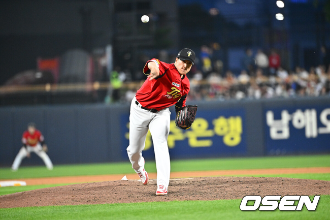 공포의 김호령 역전투런+쐐기타→해영탁 철벽 계투, KIA 단독 4위... SSG 5연패 5할 붕괴 [광주 리뷰]