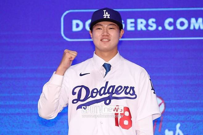 '제2의 박찬호 유망주' 칭찬 세례, “다저스 입단 이후 최고 시즌” 감격의 승리, 美에서도 조명