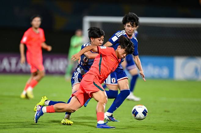'한국 8강 탈락인데' 日축구 '또' 아시아 제패, 中 꺾고 U17 아시안컵 우승