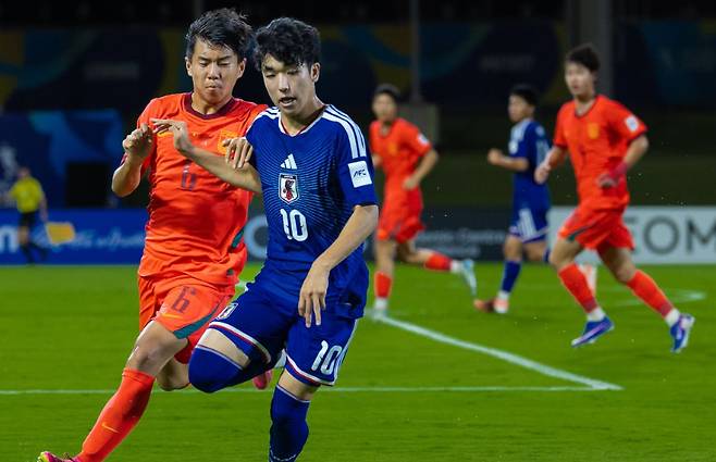 '한국 8강 탈락인데' 日축구 '또' 아시아 제패, 中 꺾고 U17 아시안컵 우승
