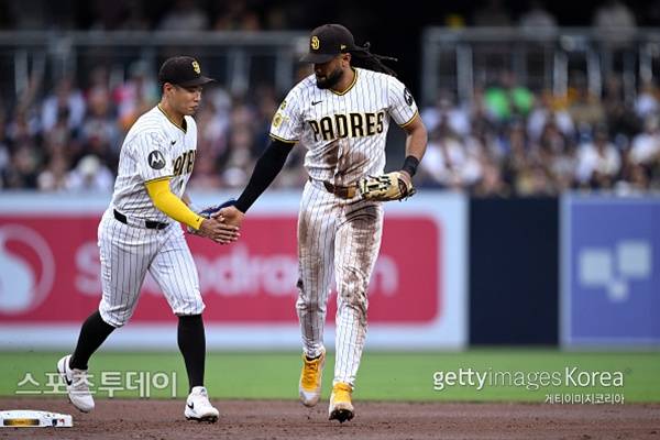 '韓 메이저리거 유일 선발' 송성문, 애슬레틱스전 2타수 무안타 1볼넷…타율 0.190