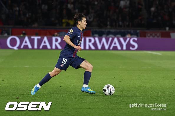 ‘한국축구가 낳은 천재, 또 챔스 결승전 못 뛰나?’ 이강인, PSG 예상선발명단 제외