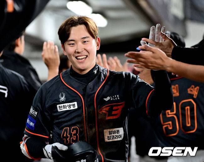 '한화 최초' 예비역 독수리, 2루 구도 정리하나…달감독 예의주시