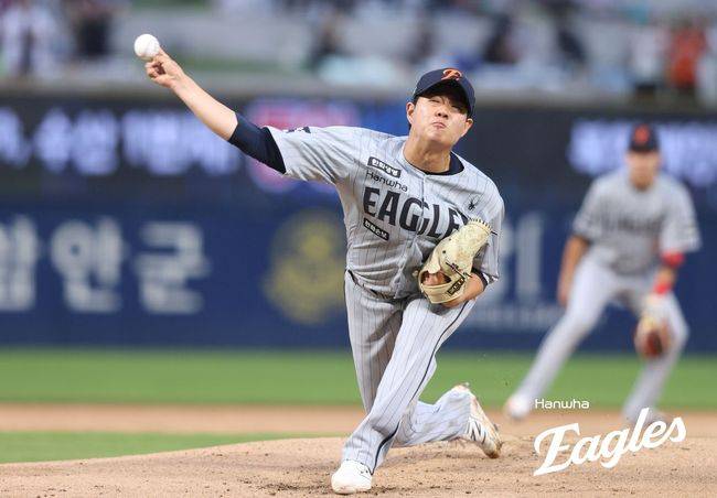 '역대 최초' 육성 신화, 또 한 번 사고치나 했는데...통한의 백투백, 5⅔이닝 3실점 패전 위기 [오!쎈 창원]