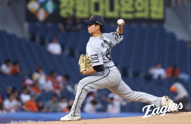 '역대 최초' 육성 신화, 또 한 번 사고치나 했는데...통한의 백투백, 5⅔이닝 3실점 패전 위기 [오!쎈 창원]