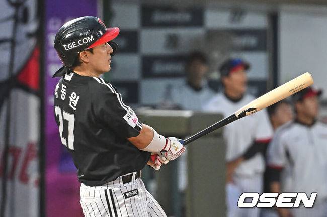 1:6에서 8:6으로 뒤집다…염갈량 작두 탔다→대타 문정빈 역전 2타점 3루타, LG 4연승, 롯데 3연패 [부산 리뷰]