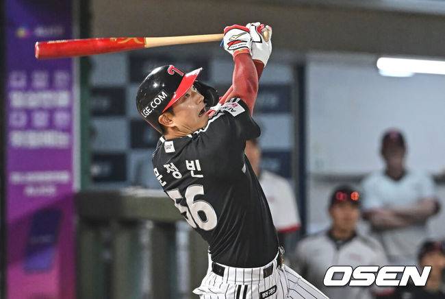 1:6에서 8:6으로 뒤집다…염갈량 작두 탔다→대타 문정빈 역전 2타점 3루타, LG 4연승, 롯데 3연패 [부산 리뷰]