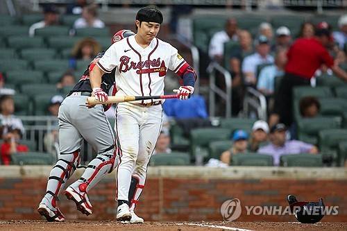 애틀랜타 김하성 또 4타수 무안타 2삼진…시즌 타율 0.095