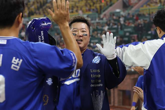 '홈런 쾅쾅쾅쾅쾅!' 삼성, 인천 공장 접수…최원태 완벽투+타선 폭발로 3연승 질주 [문학:스코어]
