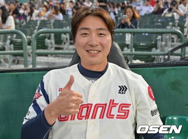 4년 만에 복귀전, 1이닝 삼자범퇴, 감동이었다. ‘헤드샷 부상→손가락 수술’ 파란만장 1라운드 투수 돌아오다