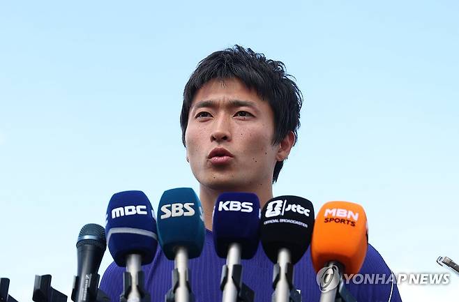 '카타르 월드컵 헤더 멀티골' 조규성
