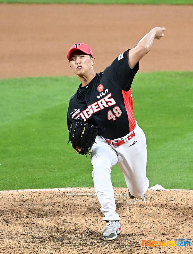 휴식 효과 없었던 이의리, LG전 2이닝 4사사구 6실점 ‘와르르’