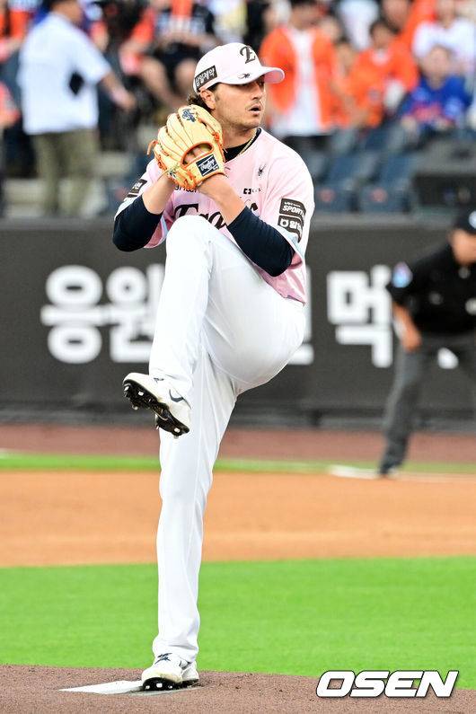 '딱 1경기 만에' 김경문 감독 말대로 됐다…첫 QS+ 쾌투로 증명한 한화의 기다림 [오!쎈 대전]