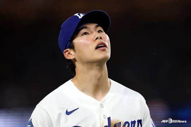 짐 정리하는 김혜성 바라본 美 기자 탄식