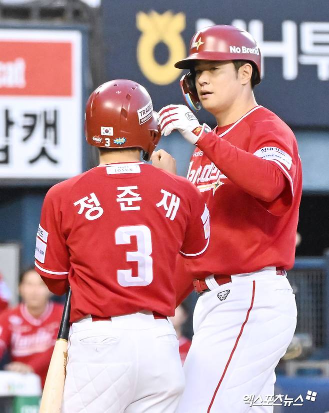 한화 타선 대폭발! 강백호 5타점+허인서·노시환 홈런→SSG 11연패 몰아넣고 3연승…류현진 시즌 6승 [대전:스코어]